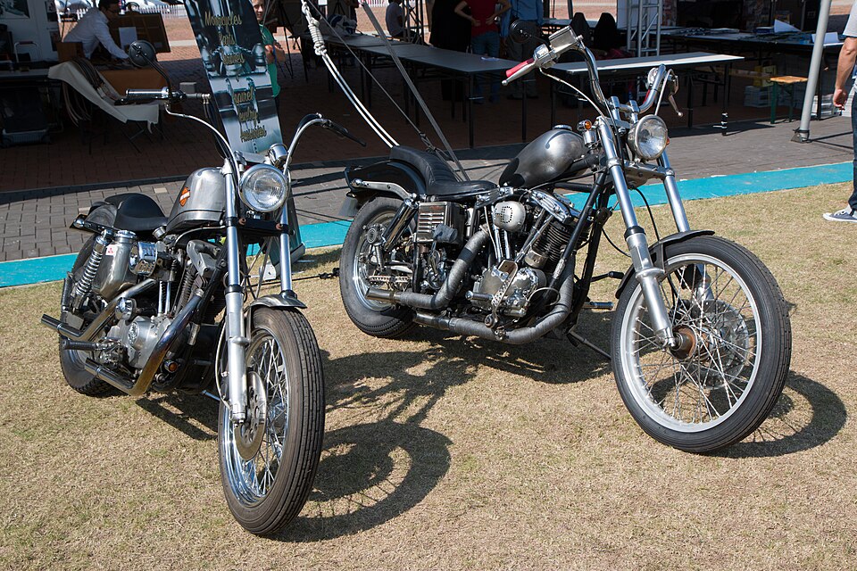 A classic Harley-Davidson motorcycle, representing the extraordinary journey of the tsunami-swept Street Glide that crossed the Pacific Ocean