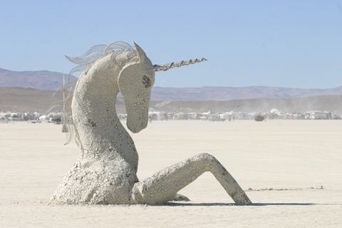 Burning Man Unicorn