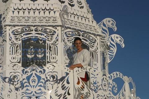 Burning Man White Princess
