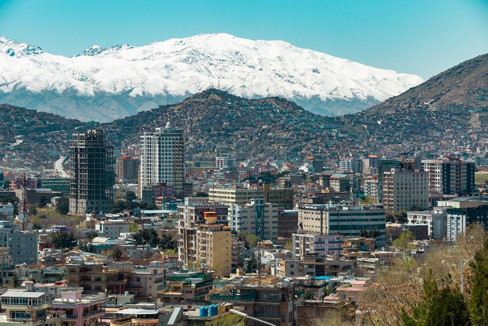 Kabul Afghanistan city view