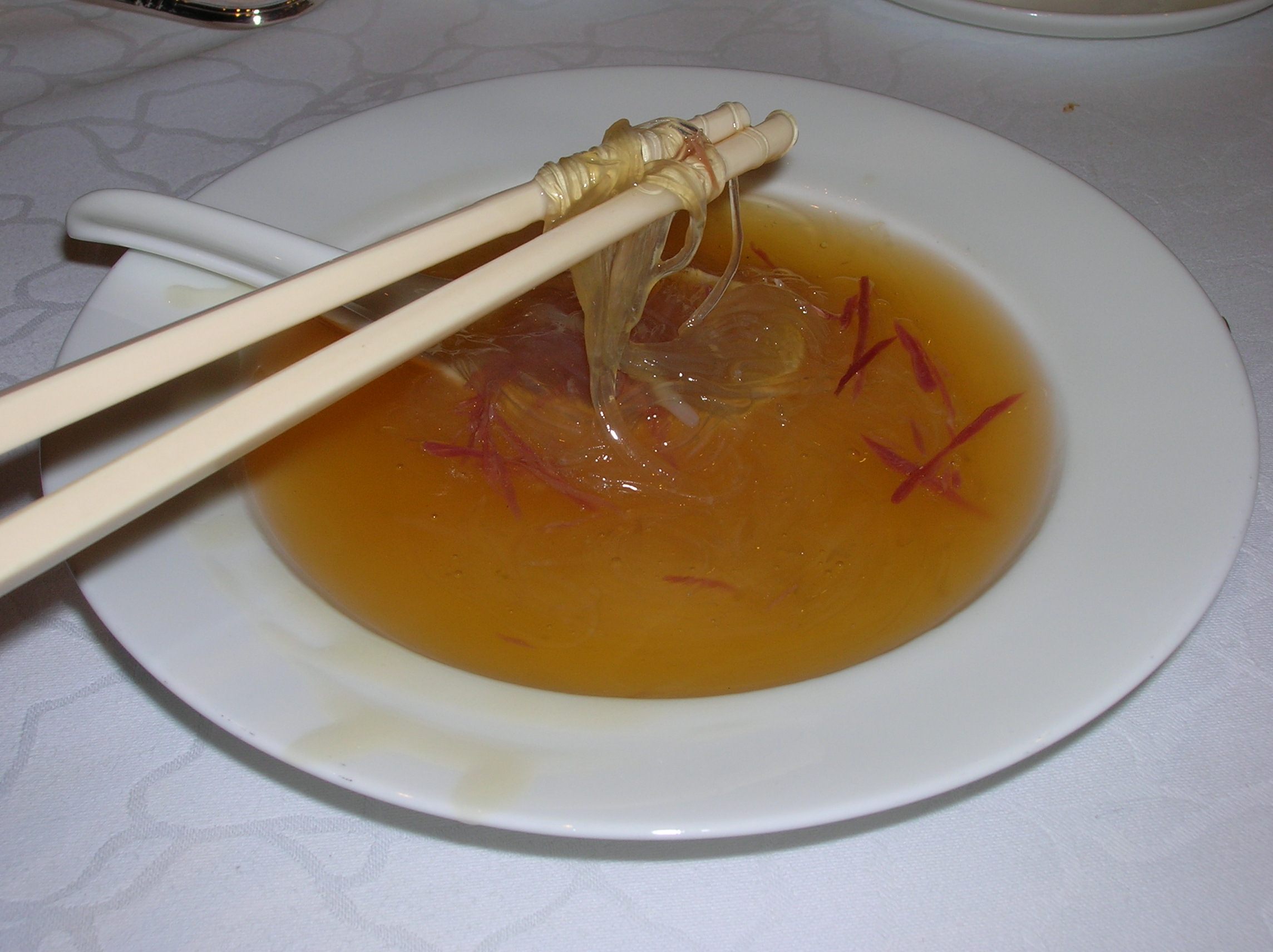 Bird's nest soup