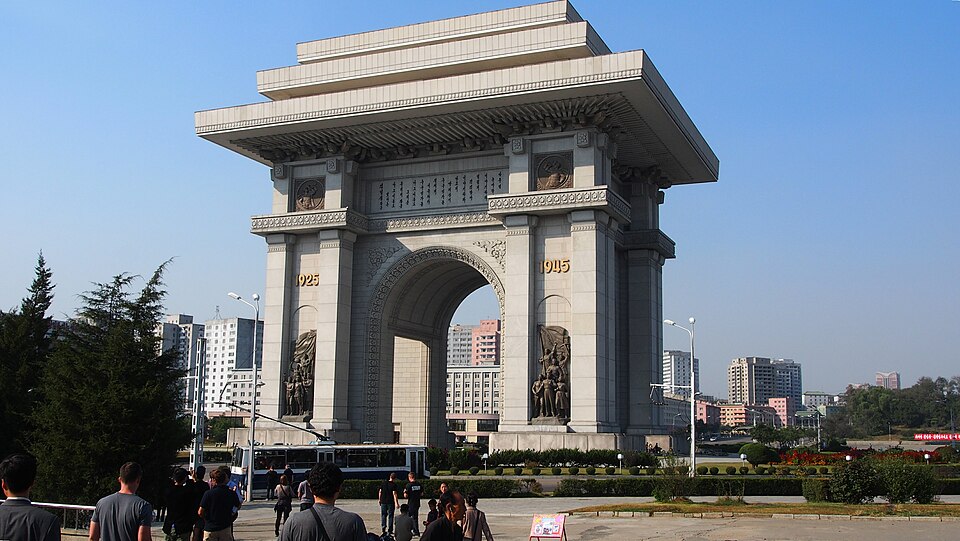 Arch of Triumph Pyongyang North Korea